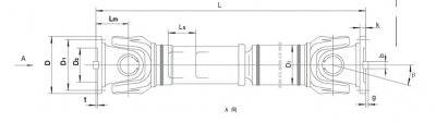 SWC-CH型長伸縮焊接式萬向聯(lián)軸器